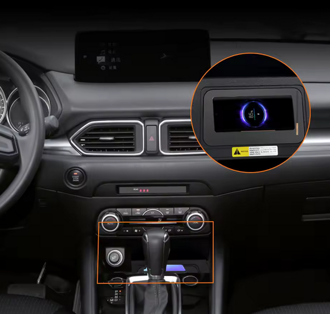Бездротова автомобільна зарядка Mazda CX-5 (2017-2024) - Фото 8 Бездротова автомобільна зарядка Mazda CX-5 (2017-2024) - зображення 8