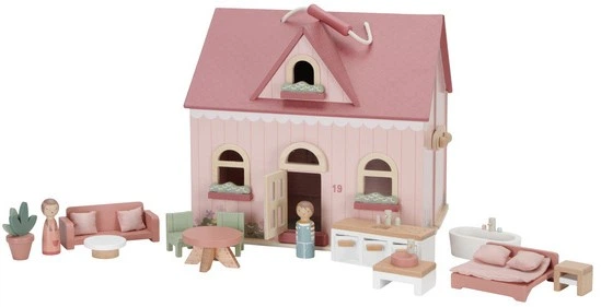 Domek dla lalek Little Dutch FSC (LD7116) (8713291771161) - obraz 4
