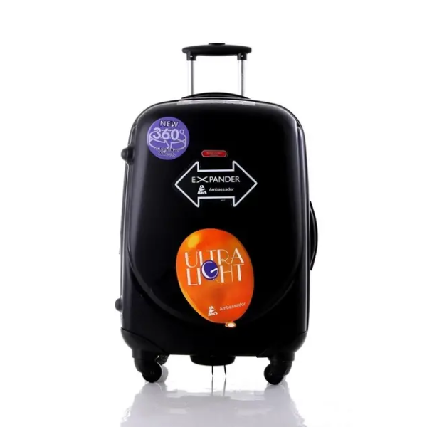 Чемодан великий Tashiro Ambassador Classic A8503L Black - зображення 3