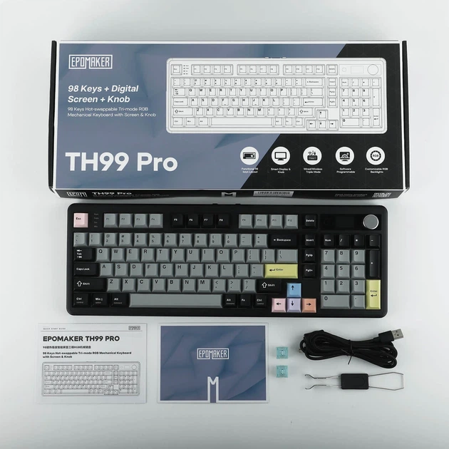Epomaker TH99 PRO Механічна бездротова клавіатура - зображення 7