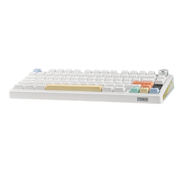 Epomaker TH80 V2 RPO, White Безшумна механічна бездротова клавіатура - зображення 11