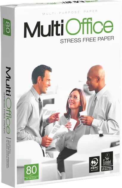 Бумага офисная Multioffice А4 80 г/м2 500 листов - Фото 1 Бумага офисная Multioffice А4 80 г/м2 500 листов - изображение 1