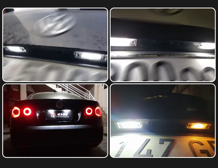 Подсветка номера Volkswagen Transporter T5, Passat B5/B6, Caddy, Jetta 5, Touran, Skoda Superb MK1 - изображение 8