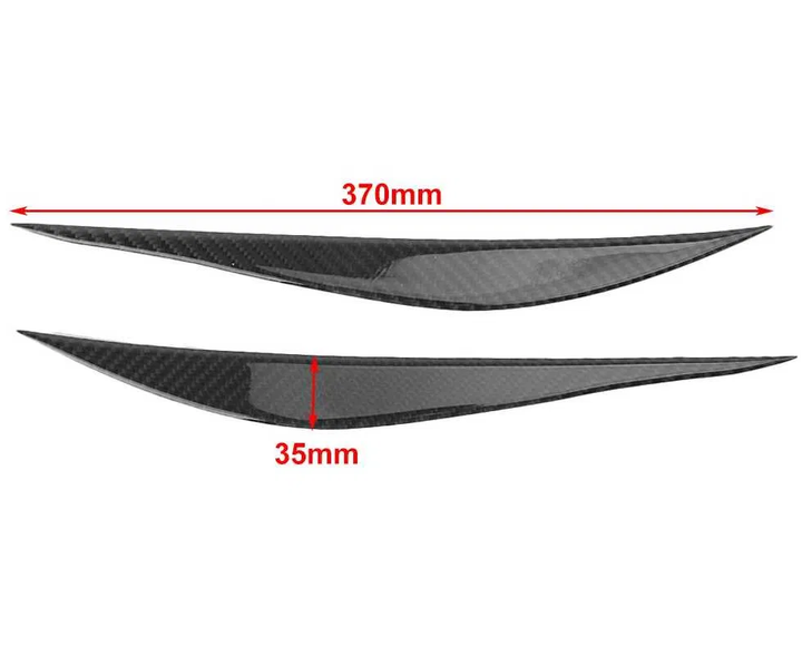 Карбоновые накладки на фары (реснички) BMW F30 / F34 - изображение 4
