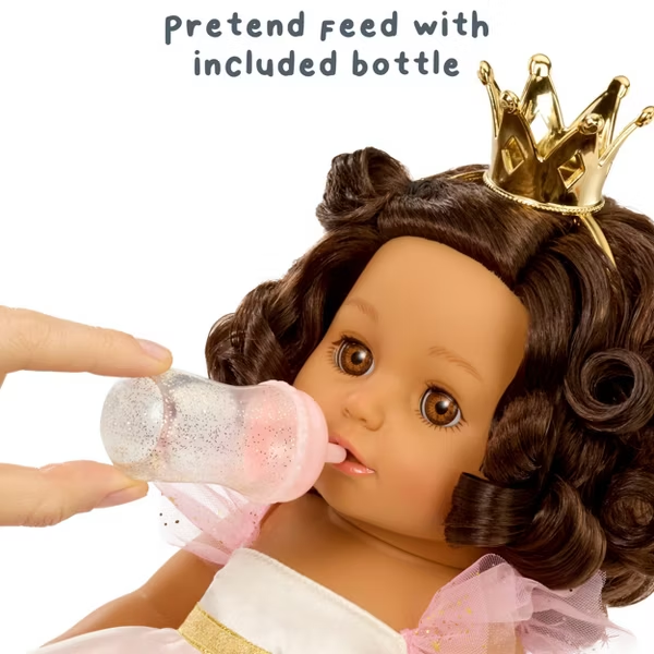 Кукла принцесса BABY Born Princess Baby Doll Ava - Brown Hair, Light Brown Eyes - изображение 2
