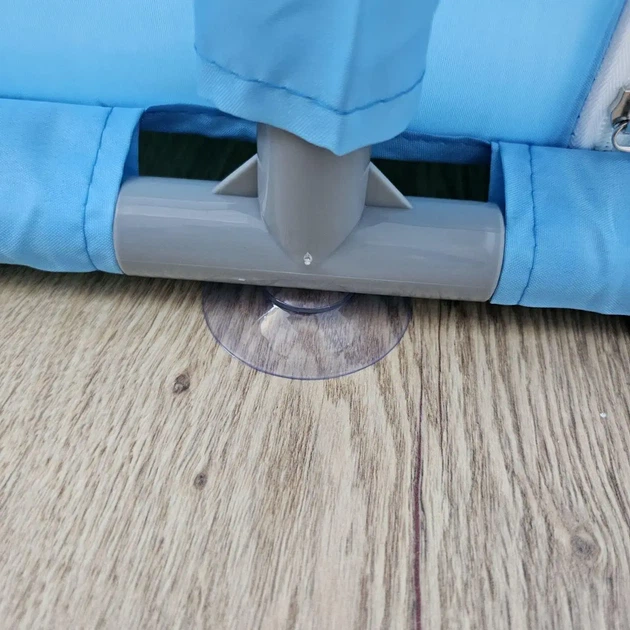 Детский раскладной манеж Avko 120x120см Blue с ковриком и шариками - изображение 6