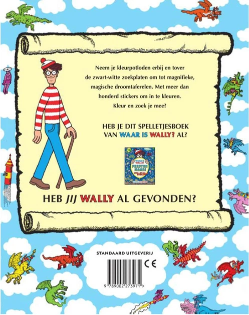 Kolorowanka WPG Gdzie jest Wally? Smoki i sny (9789002273971) - obraz 2