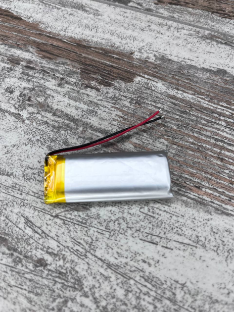 Литиевый аккумулятор 902050 Li-pol 950мАч 3.7V - полимерная батарея - изображение 2