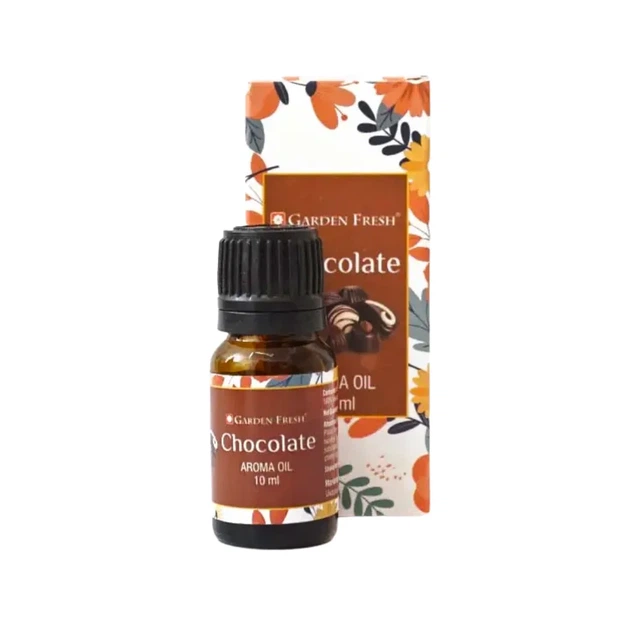 Ароматическое масло Шоколад Chocolate Oil 10мл Garden Fresh 8906074798619 - Фото 1 Ароматическое масло Шоколад Chocolate Oil 10мл Garden Fresh 8906074798619 - изображение 1