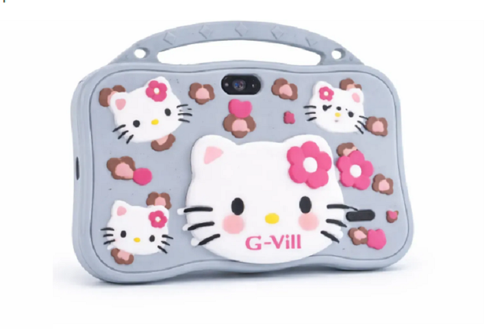 Планшет дитячий G123 з Hello Kitty, Wi-Fi на Android, 7, сірий (G123) - Фото 5 Планшет дитячий G123 з Hello Kitty, Wi-Fi на Android, 7, сірий (G123) - зображення 5