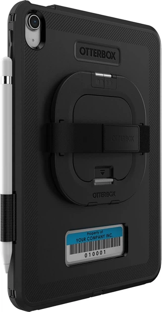 Etui Otterbox Defender Pro Pack Podpórka z paskiem na nadgarstek do Apple iPad 16/Gen 10/11 Black (840304756186) - obraz 4