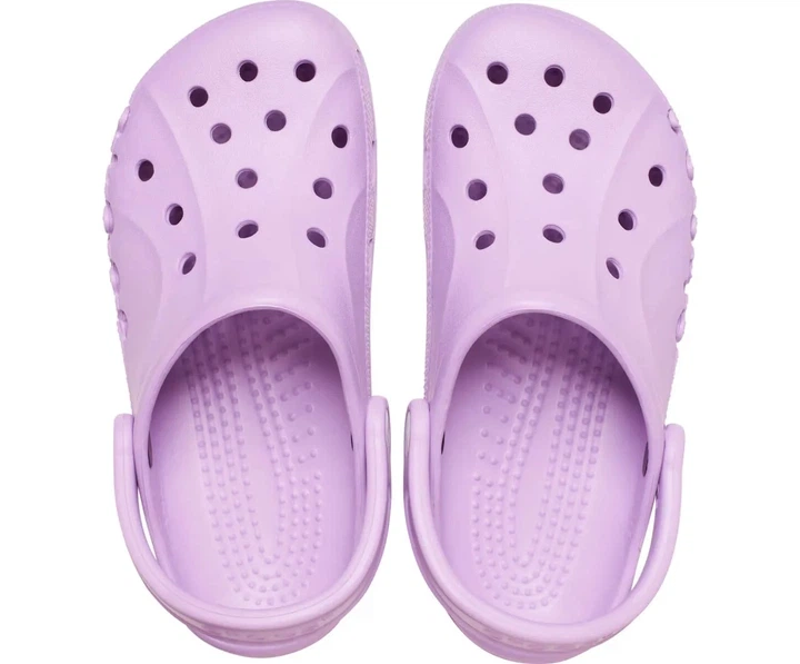 Женские кроксы Crocs Baya Clog Orchid Фиолетовые 39-40 (M7/W9) 25 см - изображение 4
