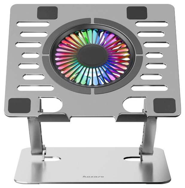 Podstawka pod laptop Huzaro Hold 4.0 RGB Silver (HZ-HOLD 4.0 RGB) - obraz 2