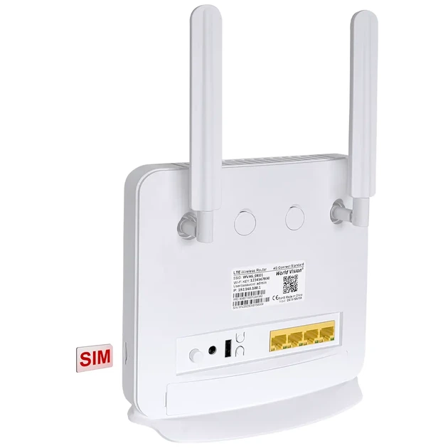 4G Wi-Fi роутер з подвійним акумулятором World Vision 4G CONNECT STANDARD - изображение 2