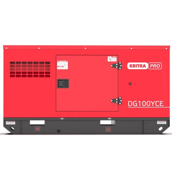 Генератор дизельний КВІТКА PRO DG100YCE (88 кВт, ~3ф, 400 В, є вихід під ATS) (110-7133) - Фото 1 Генератор дизельний КВІТКА PRO DG100YCE (88 кВт, ~3ф, 400 В, є вихід під ATS) (110-7133) - изображение 1