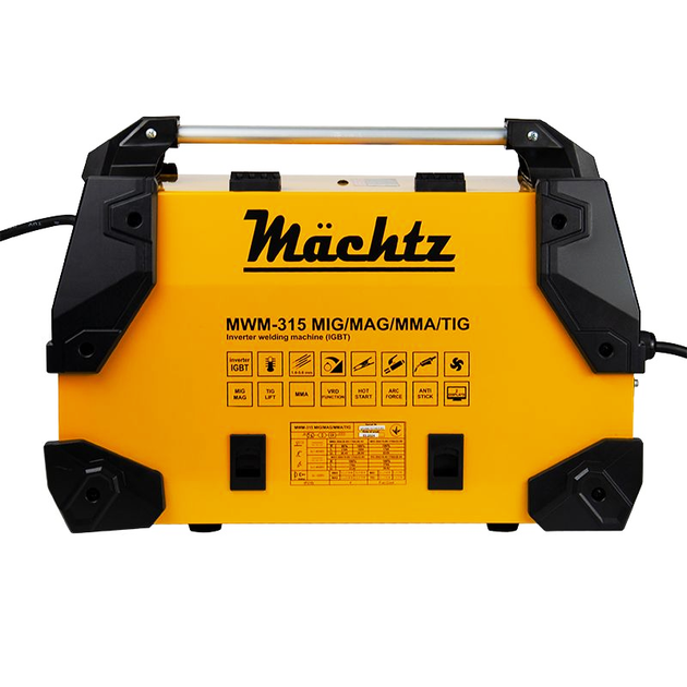 Сварочный аппарат Mächtz MWM-315 MIG/MAG/MMA/TIG, полуавтомат 4 в 1 - изображение 4