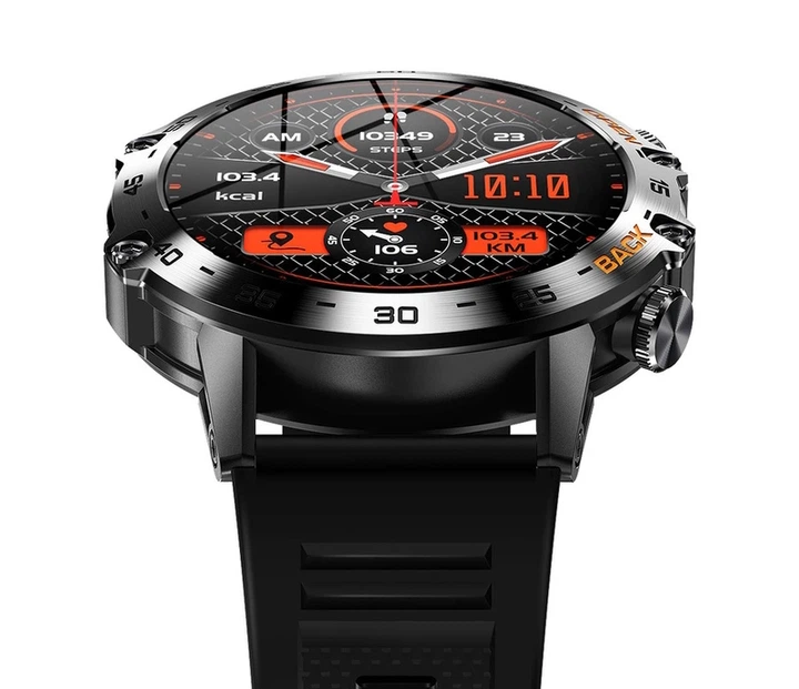 Розумний смарт годинник Smart Delta K52 Black Rubber, 2 ремінці - Фото 3 Розумний смарт годинник Smart Delta K52 Black Rubber, 2 ремінці - изображение 3