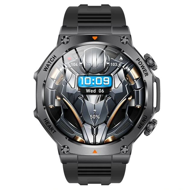 Розумний смарт годинник Smart Mevaden Ultra Rubber, 2 ремінці - изображение 2