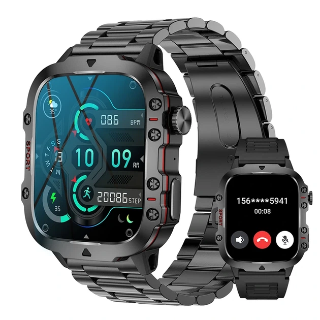 Розумний смарт годинник Smart Expert Nano Steel, 2 ремінці - Фото 1 Розумний смарт годинник Smart Expert Nano Steel, 2 ремінці - зображення 1