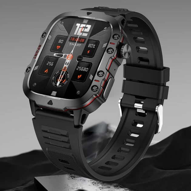 Розумний смарт годинник Smart Expert Nano Rubber, 2 ремінці - Фото 6 Розумний смарт годинник Smart Expert Nano Rubber, 2 ремінці - зображення 6