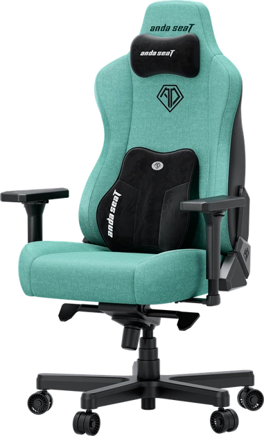 Крісло ігрове Anda Seat Kaiser 3E XL Light Blue Fabric - изображение 2