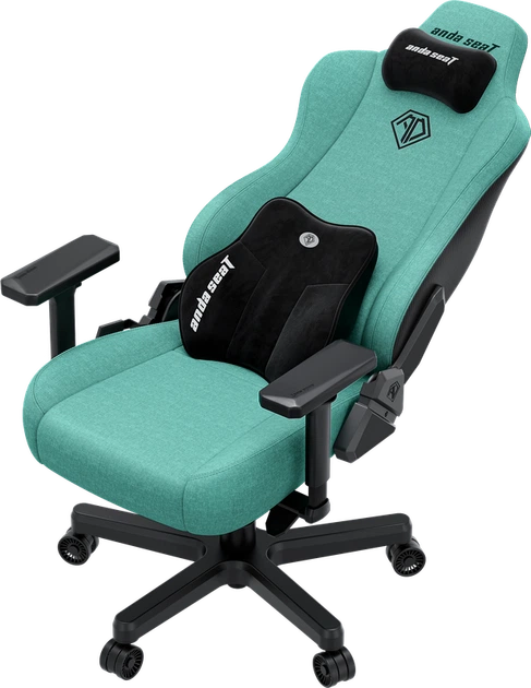 Крісло ігрове Anda Seat Kaiser 3E XL Light Blue Fabric - изображение 6