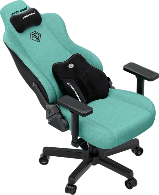 Крісло ігрове Anda Seat Kaiser 3E XL Light Blue Fabric - изображение 7