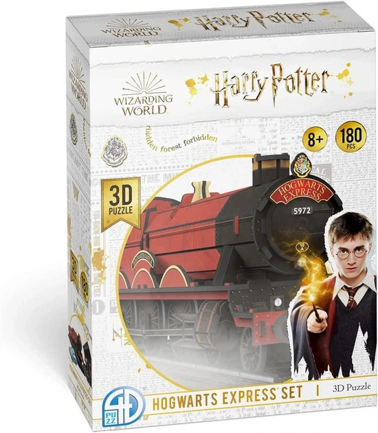 Гоґвортський Експрес Пазл 3D (Hogwarts Express Set 3D puzzle) - изображение 2