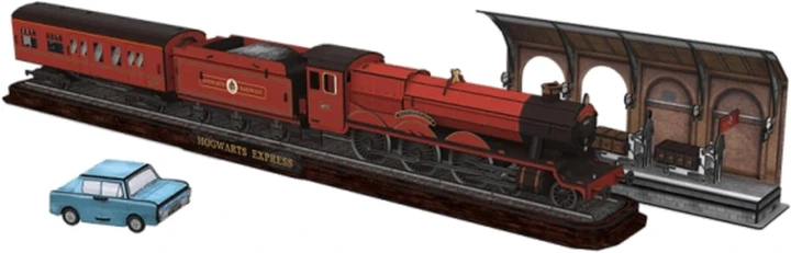 Гоґвортський Експрес Пазл 3D (Hogwarts Express Set 3D puzzle) - изображение 4