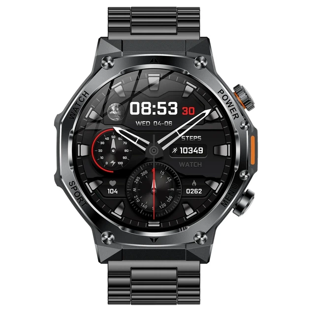 Розумний смарт годинник Smart Surf X Pro Black Steel, 2 ремінці - изображение 10