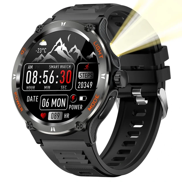 Розумний смарт годинник Smart Advanture з компасом - Фото 1 Розумний смарт годинник Smart Advanture з компасом - изображение 1