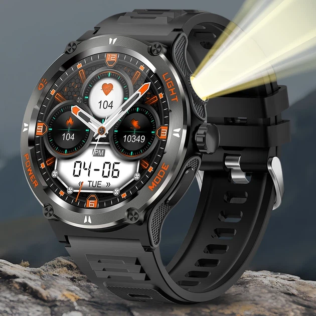 Розумний смарт годинник Smart Advanture з компасом - Фото 7 Розумний смарт годинник Smart Advanture з компасом - изображение 7