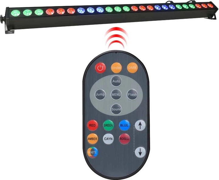 Listwa LED Light4Me DECO BAR 24 RGB IR (5908249812185) - obraz 5
