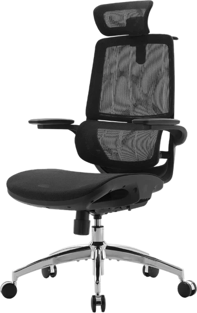 Крісло офісне Sihoo M59AS Mesh Black - Фото 2 Крісло офісне Sihoo M59AS Mesh Black - зображення 2