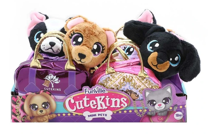 Cutekins домашні улюбленці у сумочках Такса (10см) - зображення 2