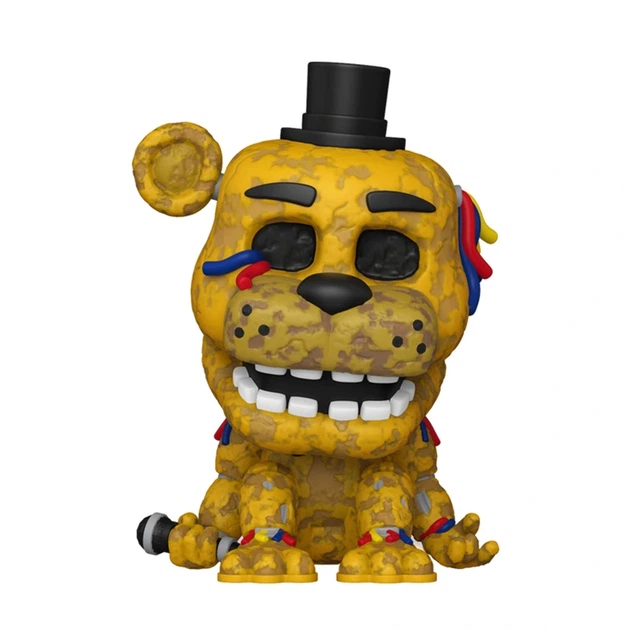 Ігрова фігурка FUNKO POP! серії "5 ночей у Фредді" - ПОЛАМАНИЙ ЗОЛОТИЙ ФРЕДДІ - изображение 2