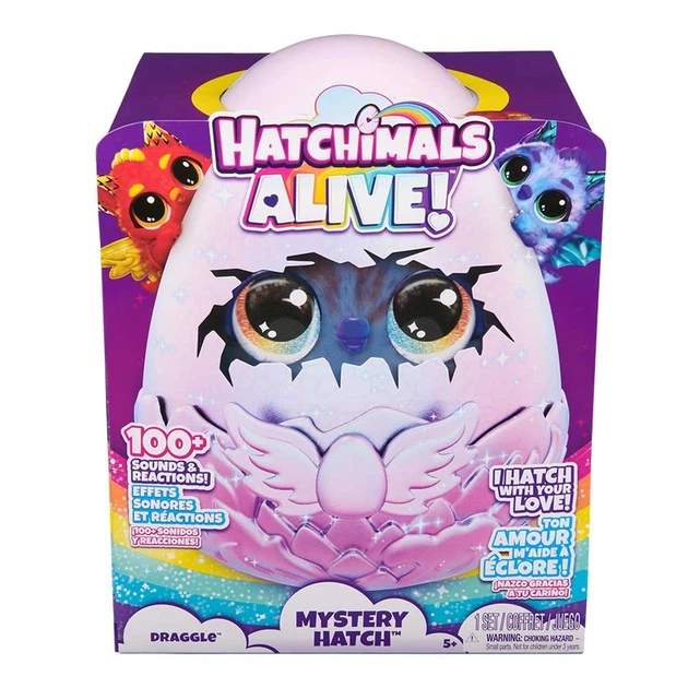 Hatchimals: Інтерактивний Драко в яйці (в асортименті) - Фото 1 Hatchimals: Інтерактивний Драко в яйці (в асортименті) - изображение 1