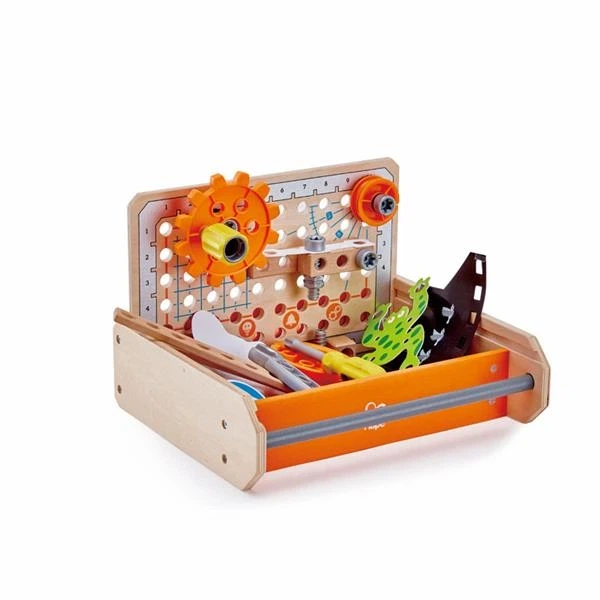 Конструктор Hape Junior Inventor Інструменти для експериментів 32 ел. (E3029) - Фото 7 Конструктор Hape Junior Inventor Інструменти для експериментів 32 ел. (E3029) - изображение 7