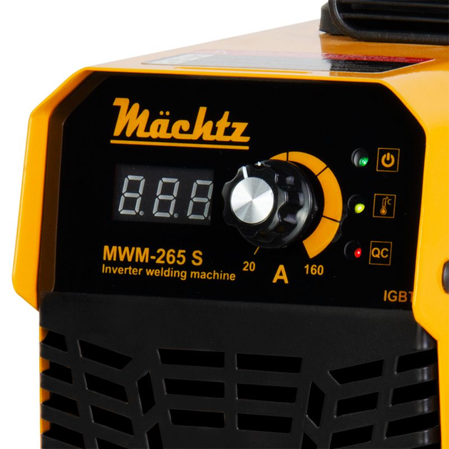 Зварювальний апарат Machtz MWM‑265 S, інвертор - Фото 14 Зварювальний апарат Machtz MWM‑265 S, інвертор - зображення 14