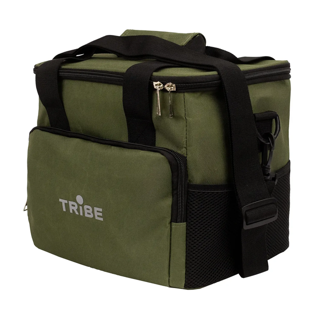 Термосумка для пікніка Tribe Cooler 10 л. (27×23×24 см) (T-IF-0009-green) - Фото 2 Термосумка для пікніка Tribe Cooler 10 л. (27×23×24 см) (T-IF-0009-green) - зображення 2