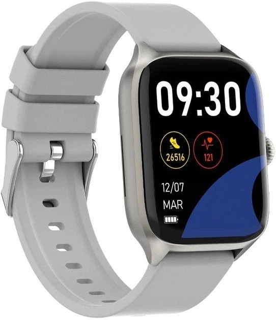 Смарт-годинник Gelius GP-SW012 Amazwatch GTS Silver - Фото 1 Смарт-годинник Gelius GP-SW012 Amazwatch GTS Silver - зображення 1