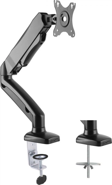 Uchwyt biurkowy ART RAMM L-15GD Black - obraz 3