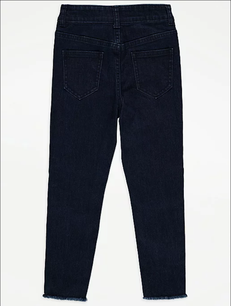 Джинсы George Dark Wash Skinny Jeans для девочки 6-7 лет (116-122 см) Темно-синие - Фото 2 Джинсы George Dark Wash Skinny Jeans для девочки 6-7 лет (116-122 см) Темно-синие - изображение 2