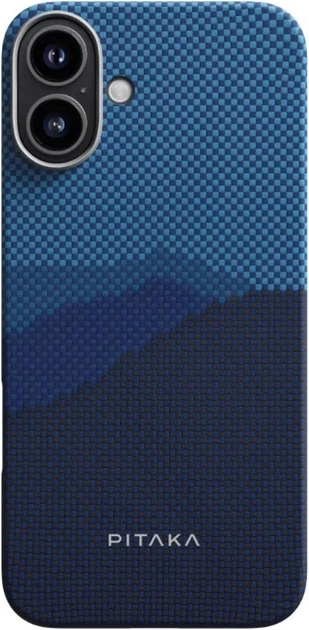 Чохол Pitaka Tactile Woven Case для Apple iPhone 16 Plus (KI1602OTH) Over the Horizon - Фото 2 Чохол Pitaka Tactile Woven Case для Apple iPhone 16 Plus (KI1602OTH) Over the Horizon - изображение 2