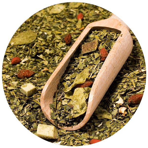 Чай мате Verde Mate Green Frutos Tropicales 500 г, зелений мате з тропічними фруктами - зображення 3
