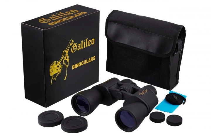 Бінокль Galileo BW6 20x50 Porro BK-7 з багатошаровим покриттям лінз, 20x збільшення, діаметр об'єктива 50 мм, прогумований корпус, для полювання, туризму та спостереження - Фото 2 Бінокль Galileo BW6 20x50 Porro BK-7 з багатошаровим покриттям лінз, 20x збільшення, діаметр об'єктива 50 мм, прогумований корпус, для полювання, туризму та спостереження - зображення 2