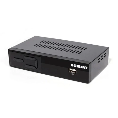 Цифровий DVB-T2 тюнер Romsat T-8030HD з Wi-Fi, Smart приставка з YouTube та Megogo, ефірний ресивер Full HD 1080p, телевізійний приймач із записом та MeeCast трансляція MeeCast трансляцією - изображение 3