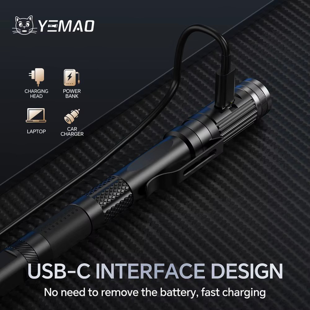 Ліхтар для туризму YEMAO YM-M91 XPG - Фото 4 Ліхтар для туризму YEMAO YM-M91 XPG - зображення 4