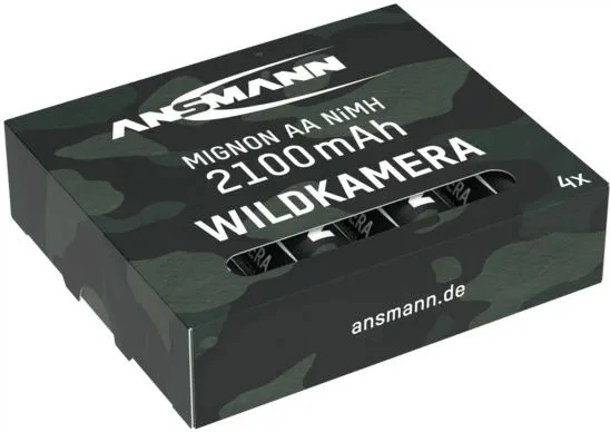 Акумулятор Ansmann NiMH AA/HR6 2100 mAh maxE 1.2V 4 шт. (1322-0026) - зображення 2
