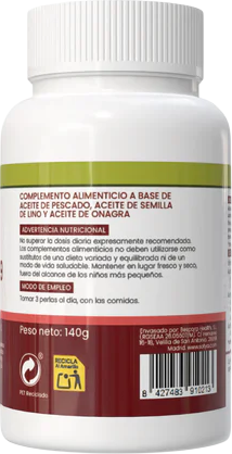 Харчова добавка Sotya Omega 3-6-9 100 перлин (8427483910213) - Фото 2 Харчова добавка Sotya Omega 3-6-9 100 перлин (8427483910213) - зображення 2
